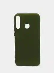 Зелёный хаки чехол с Soft-touch покрытием Honor 9C, Huawei P40 lite E, Huawei Y7P