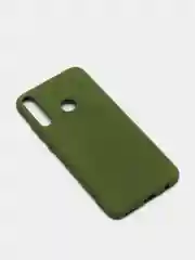 Зелёный хаки чехол с Soft-touch покрытием Honor 9C, Huawei P40 lite E, Huawei Y7P