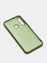 Зелёный хаки чехол с Soft-touch покрытием Honor 9C, Huawei P40 lite E, Huawei Y7P