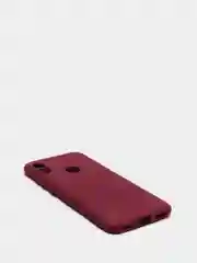 Тёмно-бордовый силиконовый чехол с Soft-touch покрытием Honor 8A, 8A PRO, 8A Prime, Huawei Y6 2019, Y6S