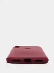 Тёмно-бордовый силиконовый чехол с Soft-touch покрытием Honor 8A, 8A PRO, 8A Prime, Huawei Y6 2019, Y6S
