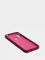 Тёмно-бордовый силиконовый чехол с Soft-touch покрытием Honor 8A, 8A PRO, 8A Prime, Huawei Y6 2019, Y6S