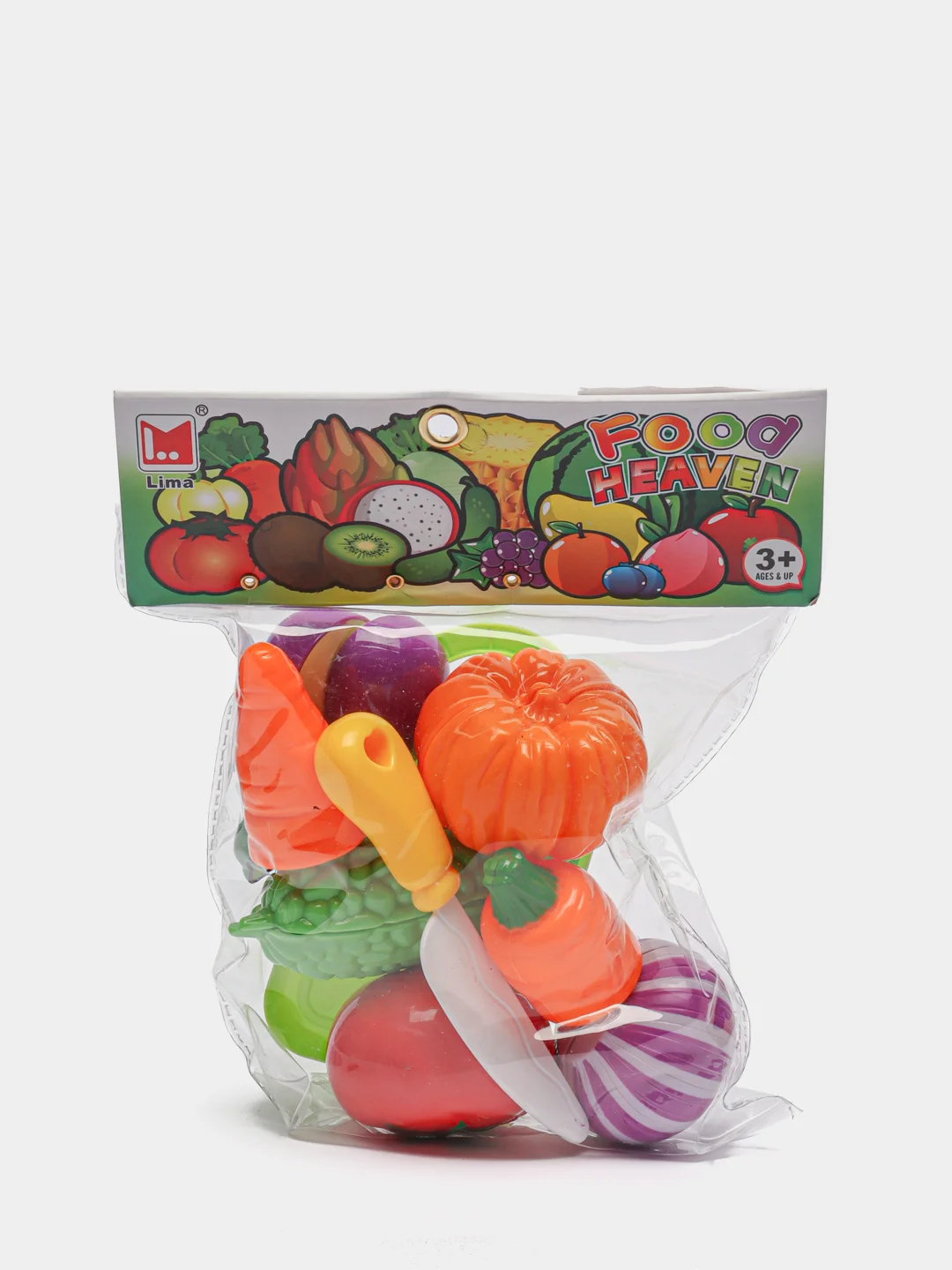 Лайм игровой набор "Режем продукты", на липучке