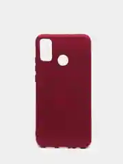 Тёмно-бордовый силиконовый чехол с Soft-touch покрытием Honor 9X Lite, Honor 8x
