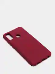 Тёмно-бордовый силиконовый чехол с Soft-touch покрытием Honor 9X Lite, Honor 8x