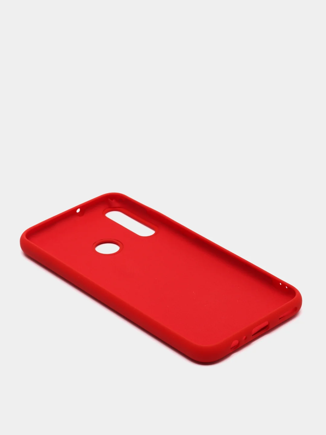 Красный чехол с Soft-touch покрытием Honor 9C, Huawei P40 lite E, Huawei Y7P