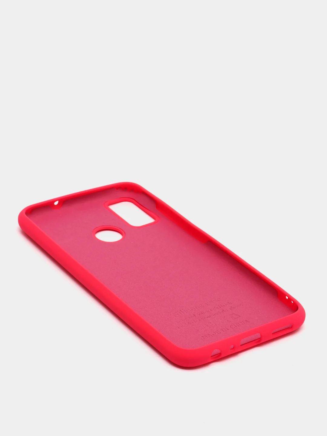 Алый силиконовый чехол с Soft-touch покрытием Honor 9X Lite, Honor 8x