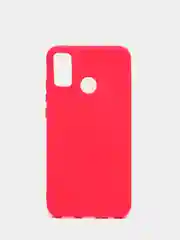 Алый силиконовый чехол с Soft-touch покрытием Honor 9X Lite, Honor 8x