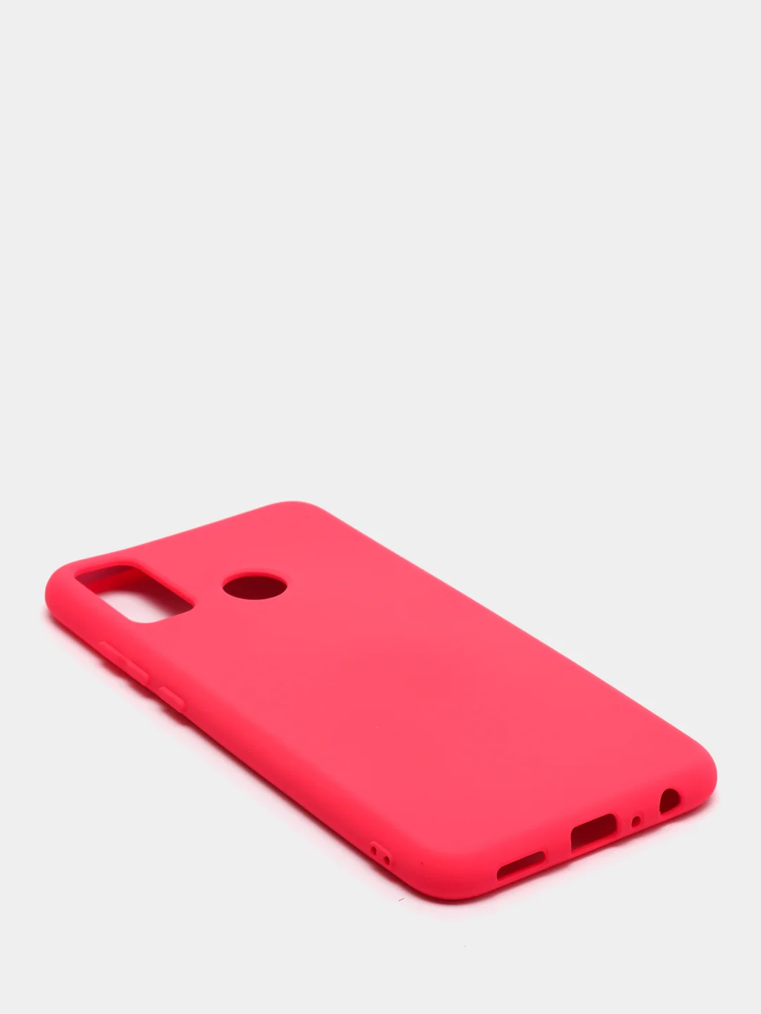 Алый силиконовый чехол с Soft-touch покрытием Honor 9X Lite, Honor 8x