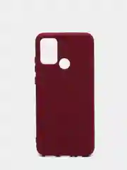 Тёмно-бордовый силиконовый чехол для Honor 9A с Soft-touch покрытием