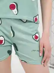 Индиго пижама женская, с шортами
