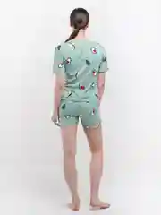 Индиго пижама женская, с шортами