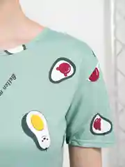 Индиго пижама женская, с шортами