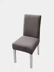 Угольный чехол на стул, на резинке