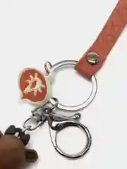 Светло-коричневый брелок "животные" на ключи сумку с браслетом