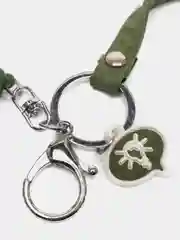 Зеленый брелок "животные" на ключи сумку с браслетом