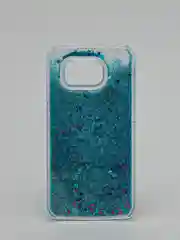 Светло-синий чехол Samsung S6 edge