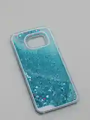 Светло-синий чехол Samsung S6 edge