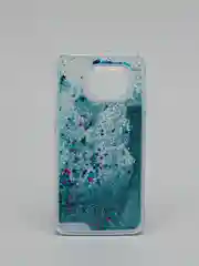 Светло-синий чехол Samsung S6 edge