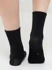 Черный носки хлопковые, унисекс
