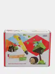 Розовый 3d, 3Д ручка Spider Pen LITE с ЖК дисплеем + трафарет в подарок (3 D/3 Д ручка)