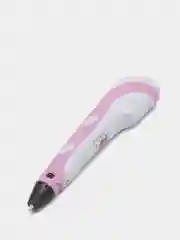 Розовый 3d, 3Д ручка Spider Pen LITE с ЖК дисплеем + трафарет в подарок (3 D/3 Д ручка)