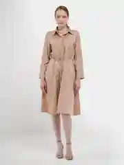 Бежевый платье 1001DRESS