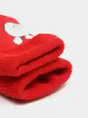Красный носки детские, махровые