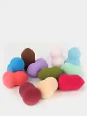 Спонж для макияжа "Тыква", 13 цветов