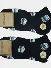 Черный носки женские, с принтами