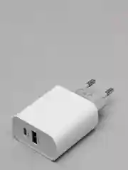 Зарядное устройство Type-C/USB, быстрая зарядка QC 3.0, Блок питания для iPhone 18W, L64