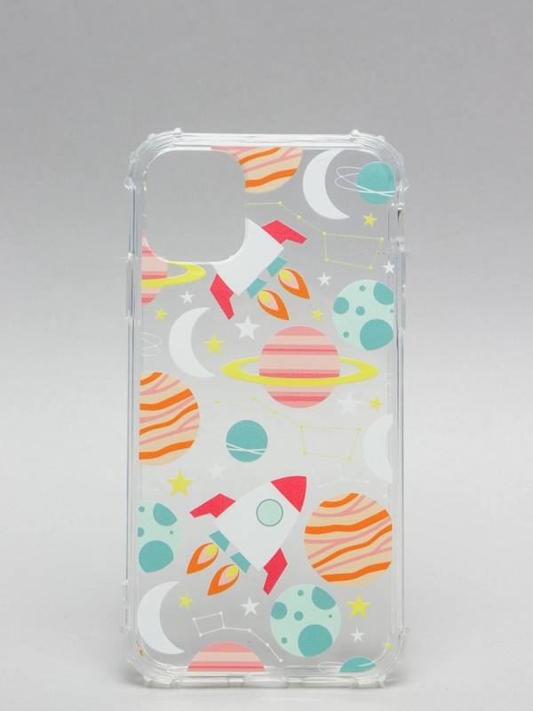 Чехол космос  iPhone 11 11pro 12mini 12 12pro X Xs Xr Xs max 7  8  7+ 8+