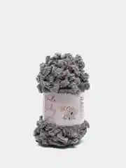 Серый пряжа Koala Baby New Puffy, 100 г, 9 м