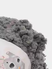 Серый пряжа Koala Baby New Puffy, 100 г, 9 м