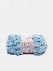 Голубой пряжа Koala Baby New Puffy, 100 г, 9 м