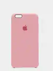 Розовый силиконовый чехол iPhone 6 Plus / 6S Plus, с открытым низом
