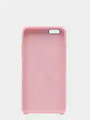 Розовый силиконовый чехол iPhone 6 Plus / 6S Plus, с открытым низом