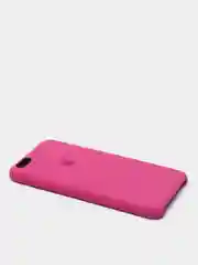 Вишнёвый силиконовый чехол iPhone 6 Plus / 6S Plus, с открытым низом