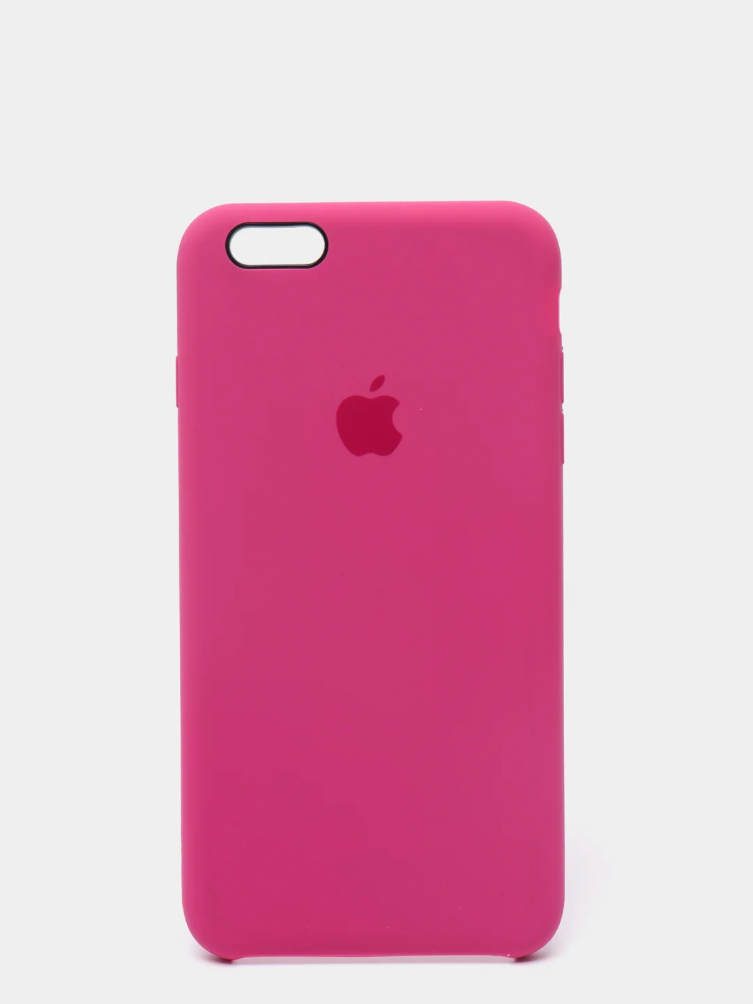 Вишнёвый силиконовый чехол iPhone 6 Plus / 6S Plus, с открытым низом