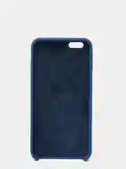 Темно-синий силиконовый чехол iPhone 6 Plus / 6S Plus, с открытым низом