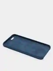 Темно-синий силиконовый чехол iPhone 6 Plus / 6S Plus, с открытым низом