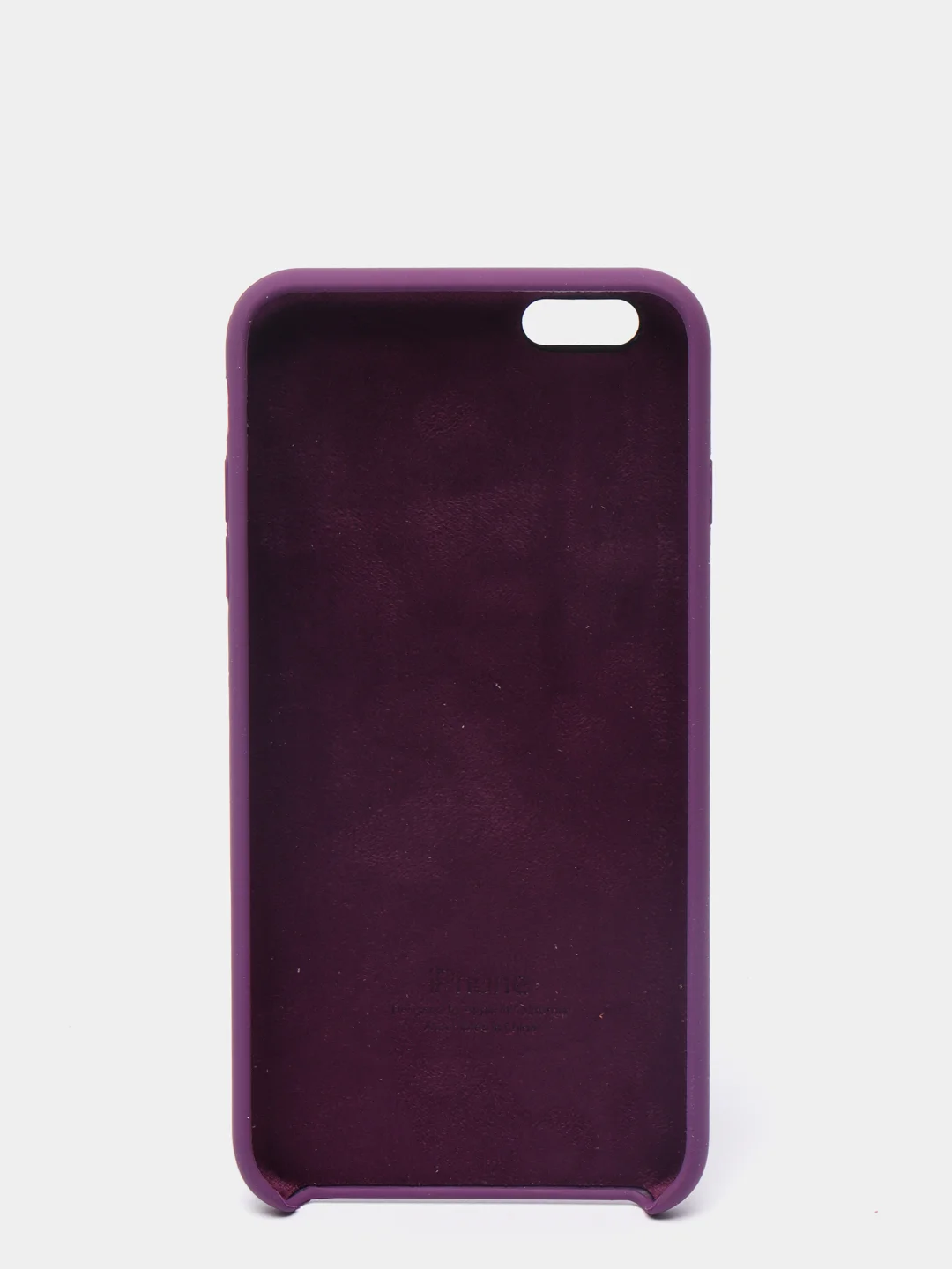 Пурпурный силиконовый чехол iPhone 6 Plus / 6S Plus, с открытым низом