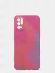 Розовый силиконовый чехол Xiaomi Poco M3 Pro, с защитой камеры, палитра с бархатом
