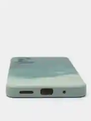 Зеленый силиконовый чехол Xiaomi Poco M3 Pro, с защитой камеры, палитра с бархатом