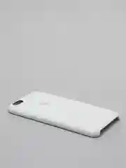 Белый силиконовый чехол iPhone 6 Plus / 6S Plus, с открытым низом