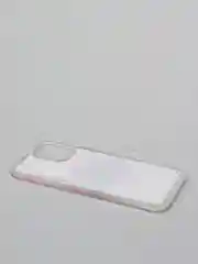 Розовый силиконовый чехол Переливашка для iPhone 12 Mini