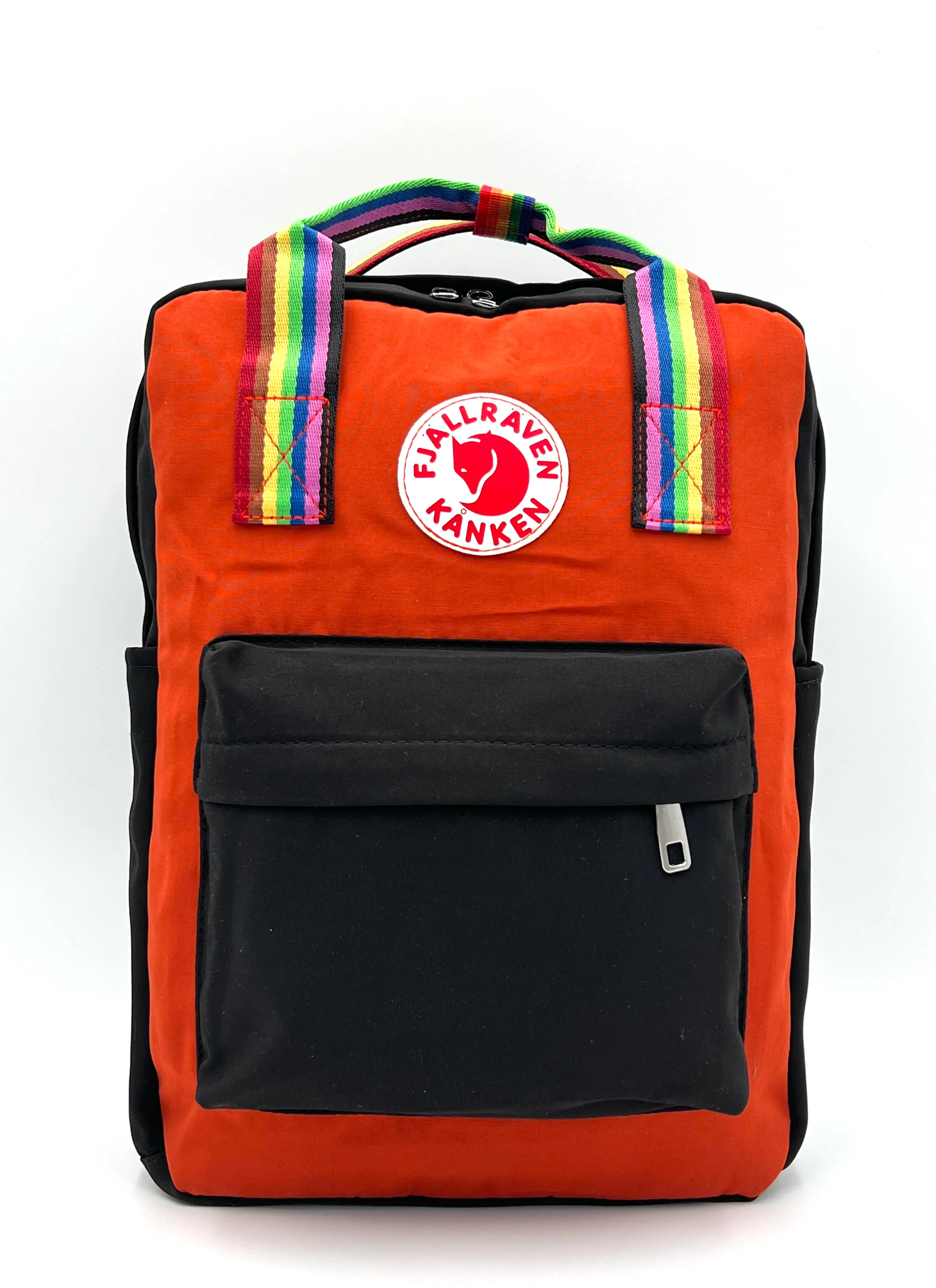 Оранжевый рюкзак Fjallraven Kanken