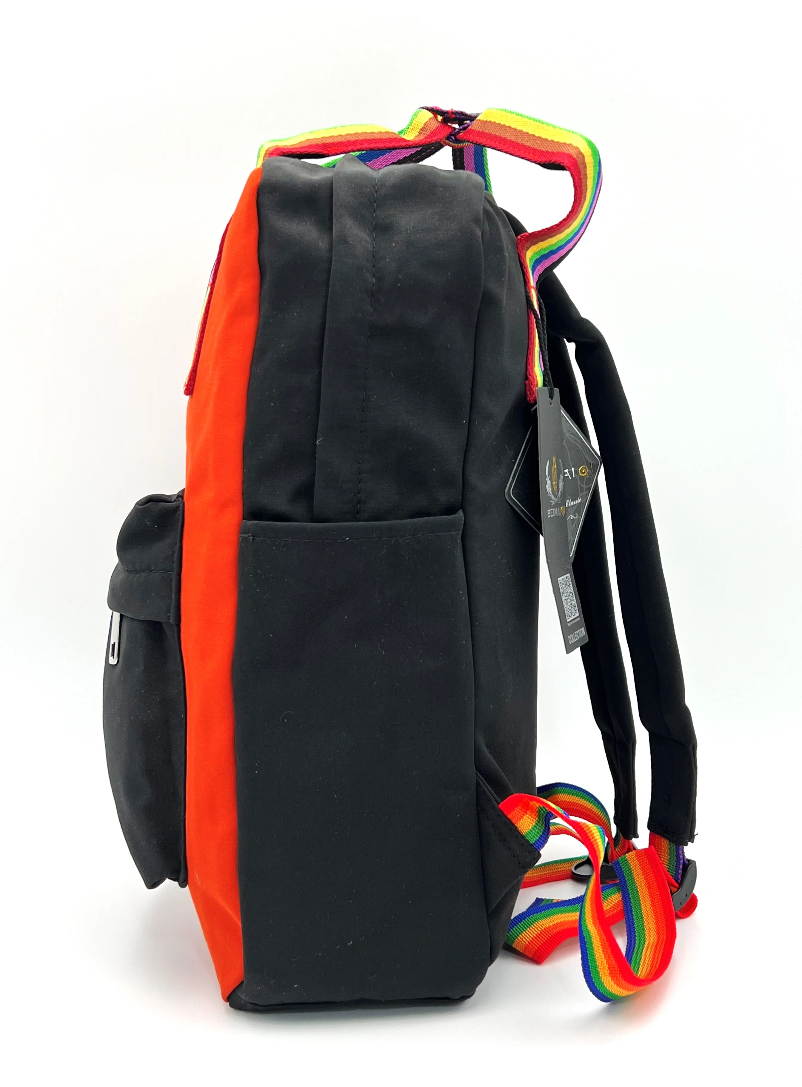 Оранжевый рюкзак Fjallraven Kanken