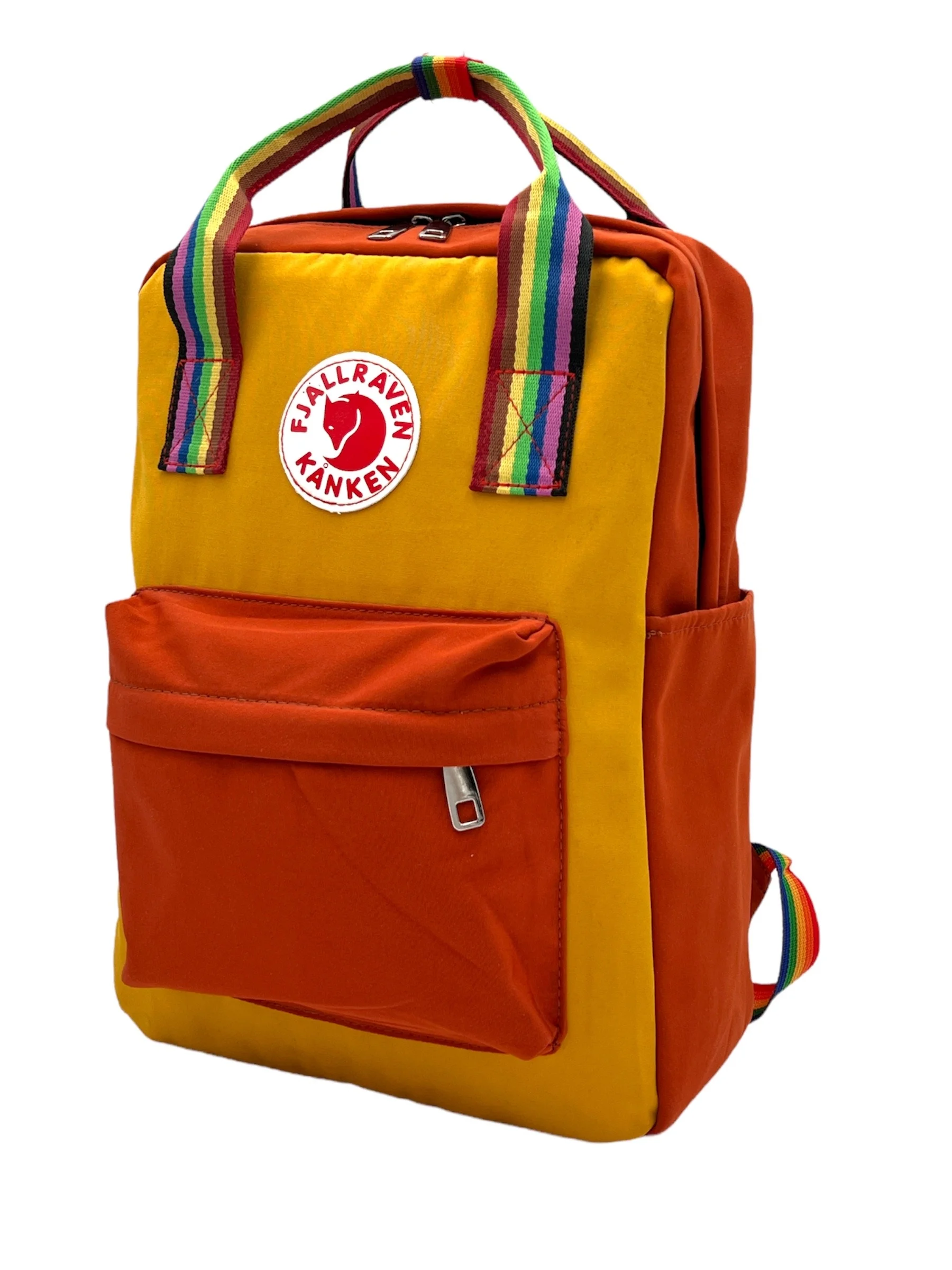 Желтый рюкзак Fjallraven Kanken