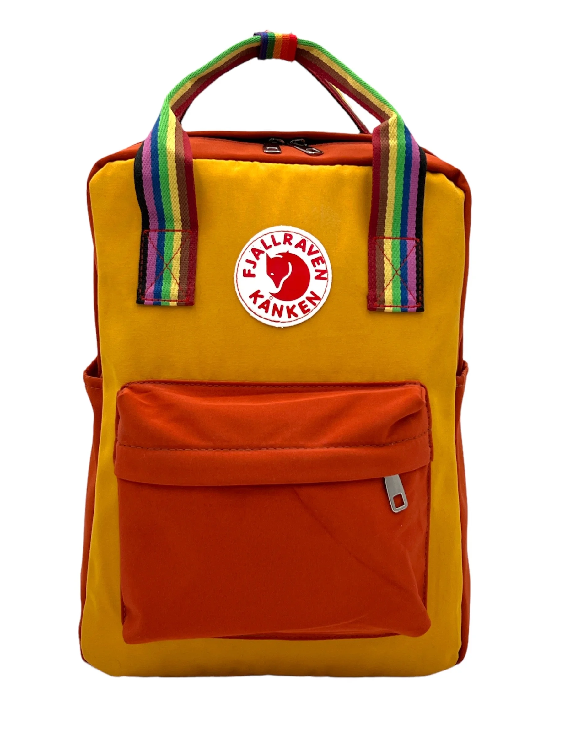 Желтый рюкзак Fjallraven Kanken